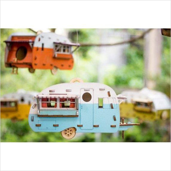 Vintage Camper Bird House Build Set - Gifteee Unique & Unusual gifts, Cool gift ideas