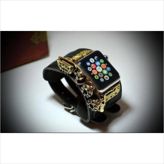 Steampunk bangle for iWatch - Gifteee. Find cool & unique gifts for men, women and kids