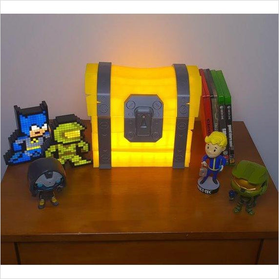 Fortnite Loot Chest Desk Lamp / Night Light - Gifteee Unique & Unusual gifts, Cool gift ideas