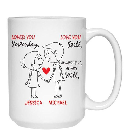 Personalized Valentine's Day Mug 