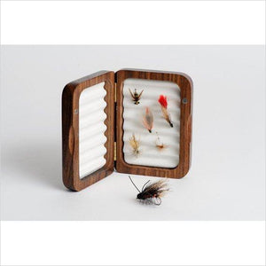 Personalized Fly Fishing Box - Gifteee Unique & Cool Gifts