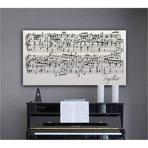 Sheet Music Canvas - Gifteee. Find cool & unique gifts for men, women and kids