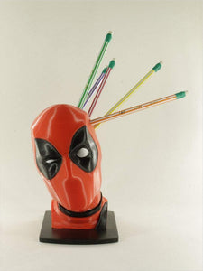 DeadPool superhero pencil holder Desk Organizer - Gifteee. Find cool & unique gifts for men, women and kids