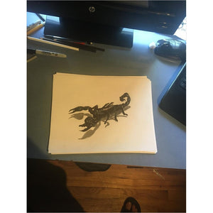 3D Scorpion Drawing - Gifteee. Find cool & unique gifts for men, women and kids