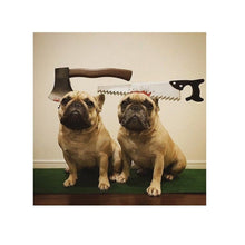Load image into Gallery viewer, Costume Saw Axe headband for Pet Dog Cat and Human - Gifteee. Find cool &amp; unique gifts for men, women and kids
