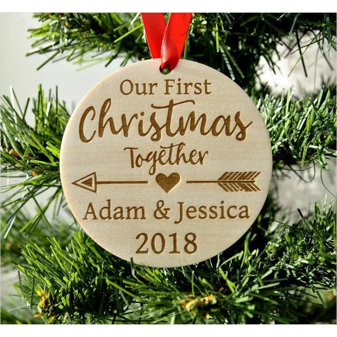 Our First Christmas Together Ornament - Gifteee. Find cool & unique gifts for men, women and kids