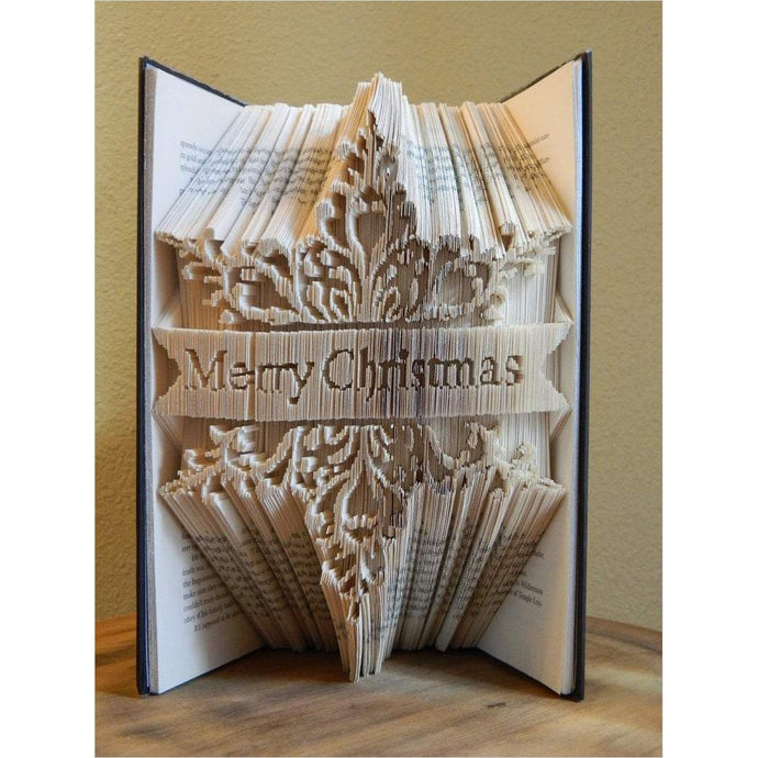 Folded Book Art - Merry Christmas - Gifteee. Find cool & unique gifts for men, women and kids