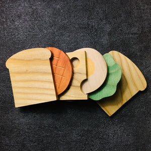 Wood sandwich coaster - Gifteee Unique & Unusual gifts, Cool gift ideas