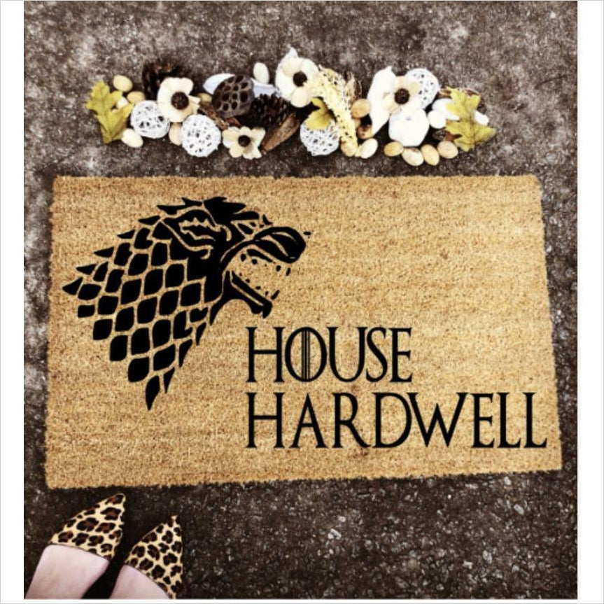 terugvallen Norm donker Game of Thrones Custom Doormat - Gifteee Unique & Cool Gifts