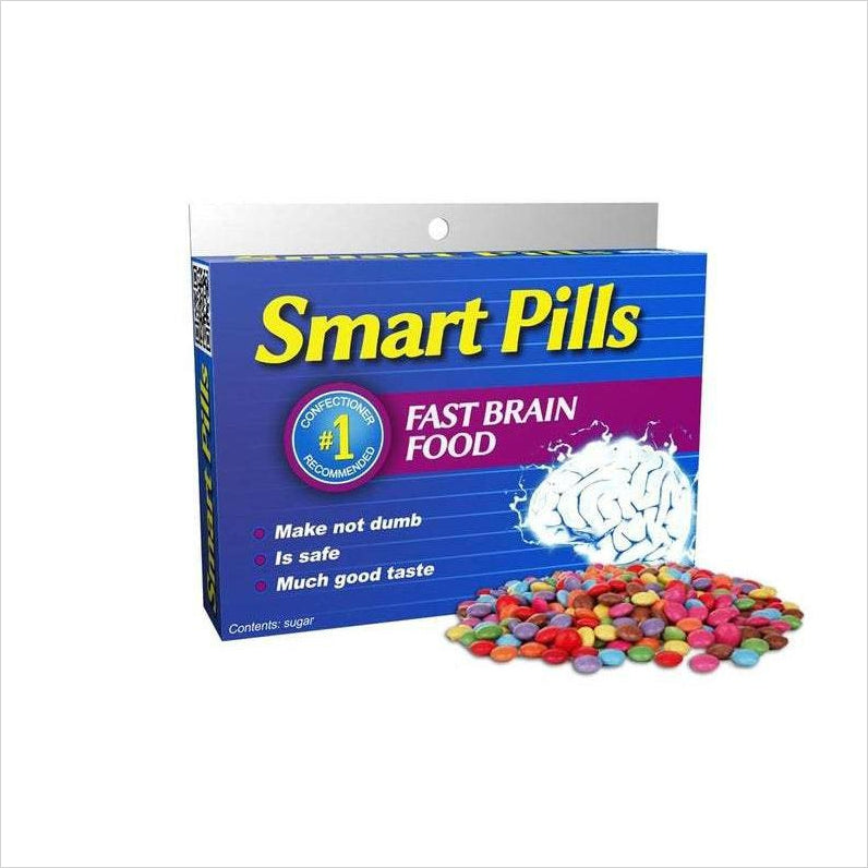 Smart Pills Joke Gift Box - Gifteee Unique & Unusual gifts, Cool gift ideas