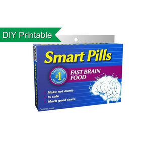 Smart Pills Joke Gift Box - Gifteee. Find cool & unique gifts for men, women and kids
