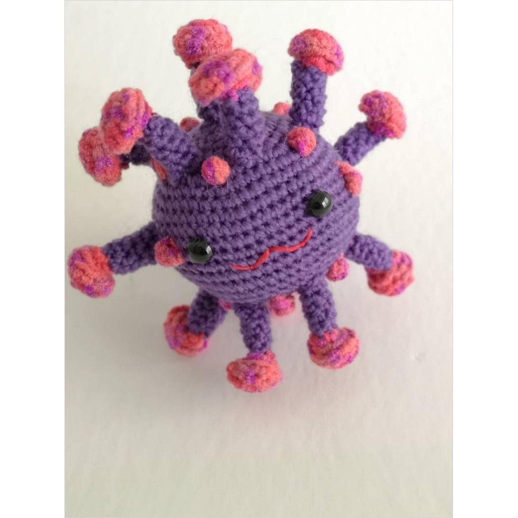 Crocheted coronavirus plush toy - Gifteee Unique & Unusual gifts, Cool gift ideas