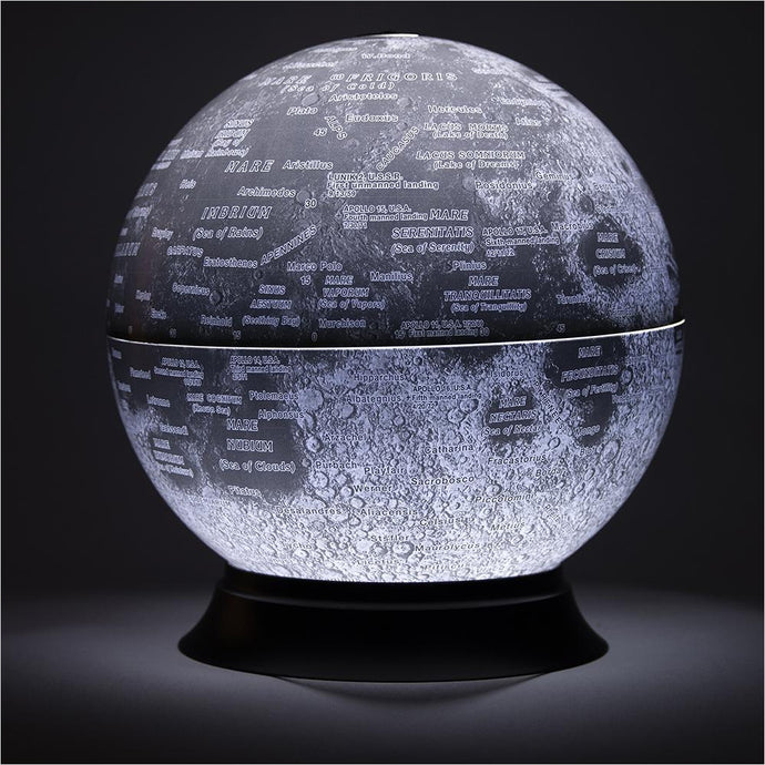 The National Geographic Illuminated Moon Globe - Gifteee. Find cool & unique gifts for men, women and kids