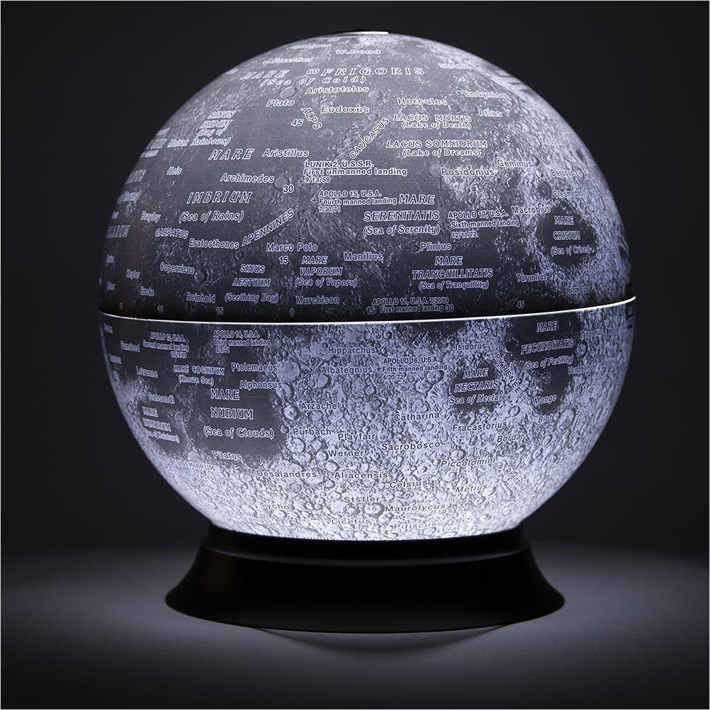 The National Geographic Illuminated Moon Globe - Gifteee Unique & Unusual gifts, Cool gift ideas