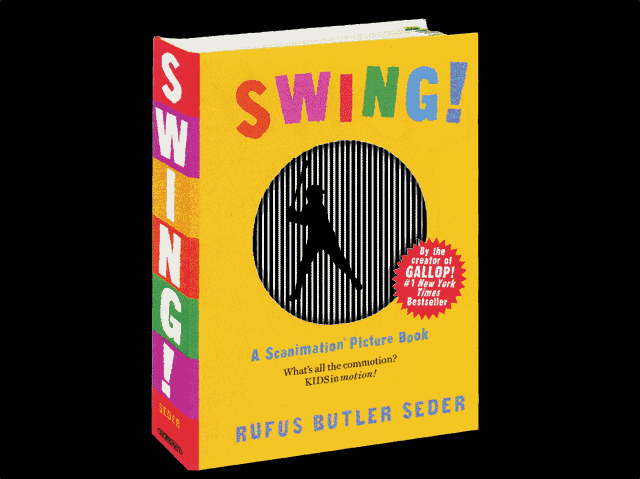 Swing!: A Scanimation Picture Book - Gifteee Unique & Unusual gifts, Cool gift ideas