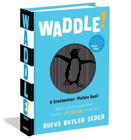 Waddle!: A Scanimation Picture Book - Gifteee. Find cool & unique gifts for men, women and kids