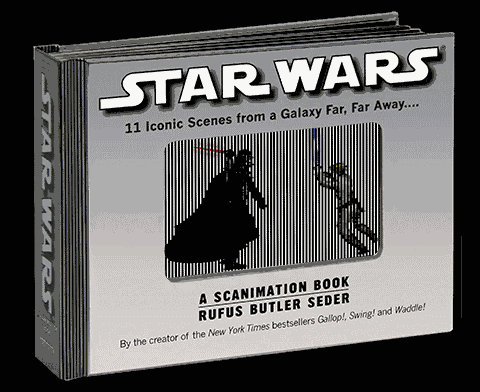 Star Wars: A Scanimation Book: Iconic Scenes from a Galaxy Far, Far Away... - Gifteee Unique & Unusual gifts, Cool gift ideas