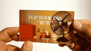 Flip Book Fan: A Breezy Little Book - Gifteee. Find cool & unique gifts for men, women and kids
