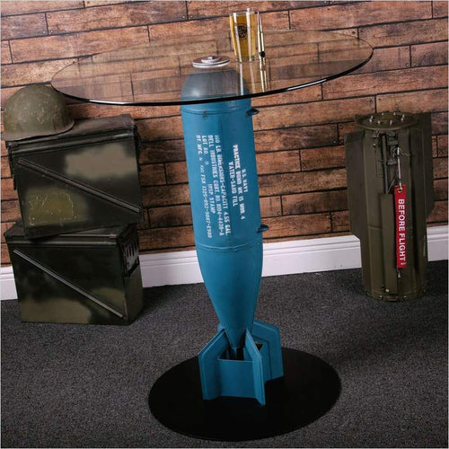 Vietnam Era MK 15 Practice Bomb Bar Table - Gifteee Unique & Unusual gifts, Cool gift ideas