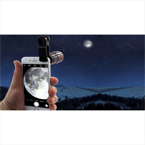 Universal 18X Zoom HD Clip On Mobile Phone - Gifteee Unique & Unusual gifts, Cool gift ideas